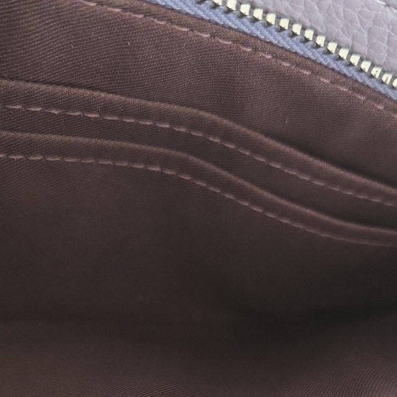 Coach White and Purple Clutch with Signature Monogram - Picture 11 of 16